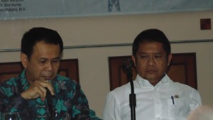 Komisi 1 DPR RI, Bp.Mahfusz Siddiq dan Menkoinfo, Bp.Rudiantara